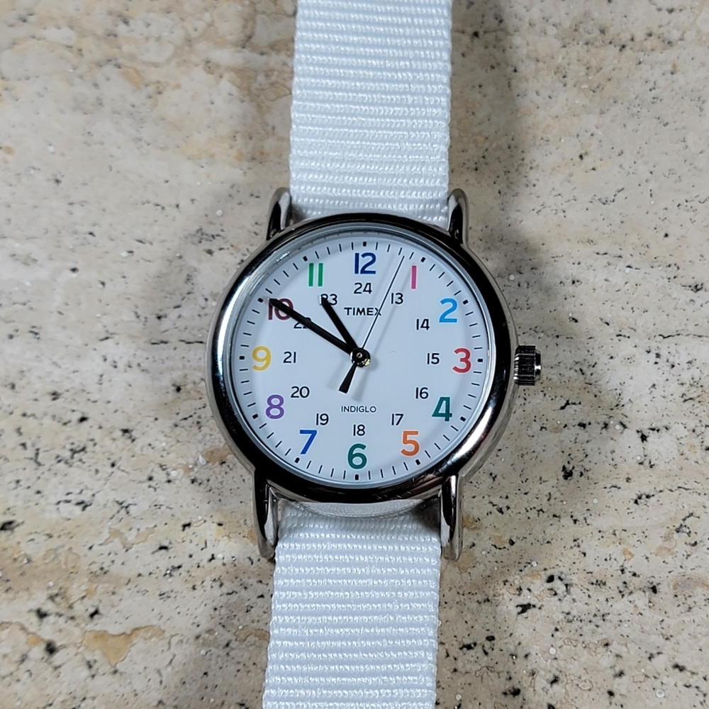 TIMEX Weekender Rainbow watch